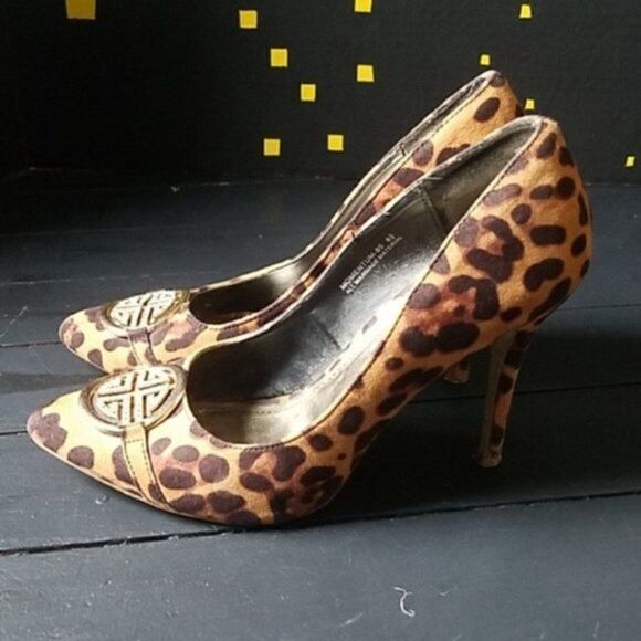 Anne Michelle Cheetah Heels - Picture 3 of 8
